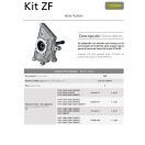 PTO ZF TRAXON 12TX-2620 alaplap + tengely