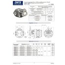 Pompă hidraulică cu roți dințate OMFB NPLU 20SX Z=13