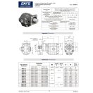 OMFB POMPĂ HIDRAULICĂ CU ROȚI DINȚATE NPH ISO 34 D