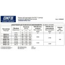 Pompă hidraulică cu roți dințate OMFB TANDEM ISO 100 d NPGH