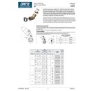 OMFB COT ASPIRAȚIE POMPĂ 5/4" DN38 45°
