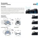 ASA CSATLAKOZÓ KIT 5/4" RAIL