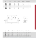 Supapă de sens dublă pilotată OM VBPDE 3/8" L