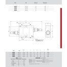 Supapă de limitare a presiunii dublă OM VAU 3/8"