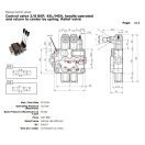 Distribuitor hidraulic YFM35/2 3/8" 2P DS