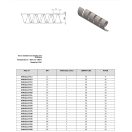 TÖMLŐVÉDŐ MŰANYAG SPIRÁL D=50